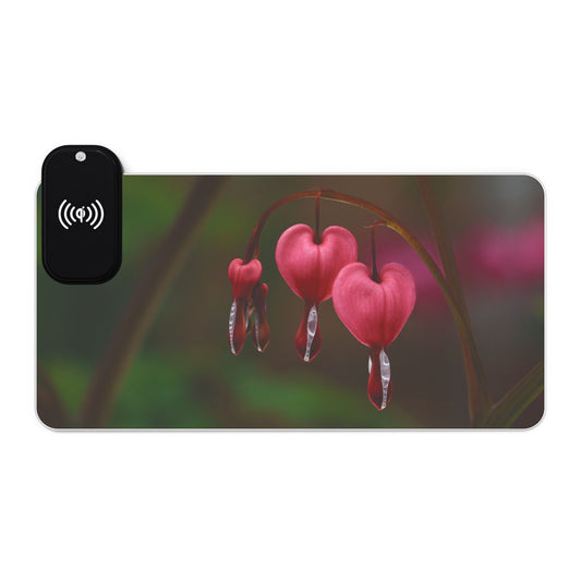 LED Gaming Mouse Pad, Wireless Charging
